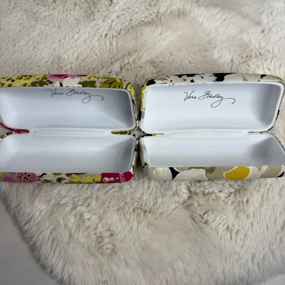 Vera Bradley Floral Eyeglass Cases - Pink‎ and Yellow